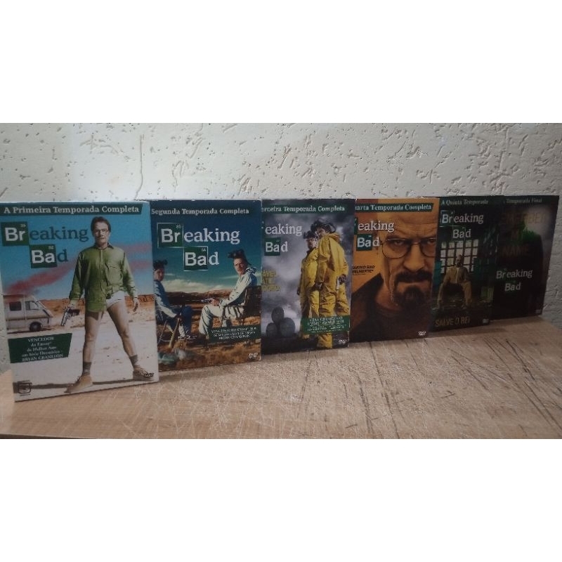 Dvd Box Breaking Bad 6 temporadas completas.