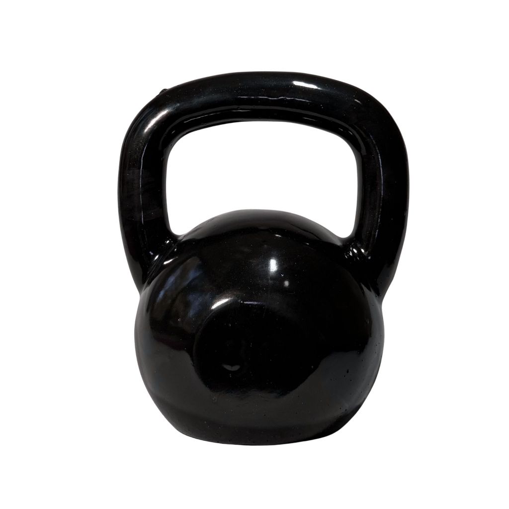 KETTLEBELL DE FERRO 30 KG EMBORRACHADO  - TREINO EM CASA, CROSSFIT, ACADEMIA E FISIOTERAPIA
