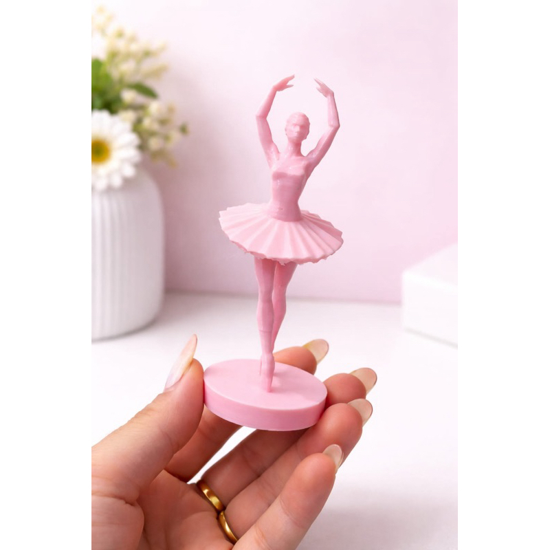 6 unidades Aplique Bailarina 10cm Decoração Festa Infantil Luxo | Lembrancinhas Aplique 3D Luxo 6 unidades