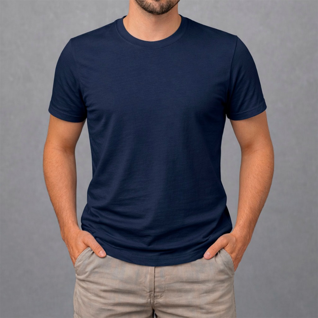 Camiseta Lisa Masculina 100% Algodão Alta Qualidade Moda Fashion Casual Dia Dia Estilo Premium