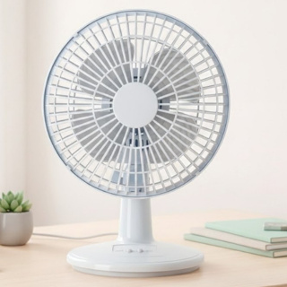 Ventilador de Mesa Turbo 20cm Potente Silencioso 2 Velocidades 127v Cores Portátil Compacto em Oferta na Shopee