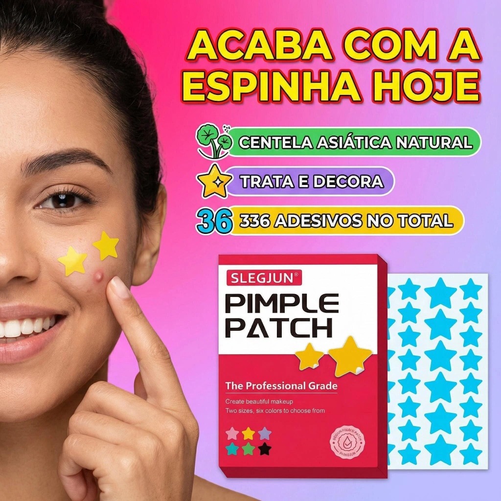 366 Remendos Da Espinha Dos Pces Para O Rosto , Capas Bonitos Do Zit Estrela , Adesivos Ponto em Oferta na Shopee
