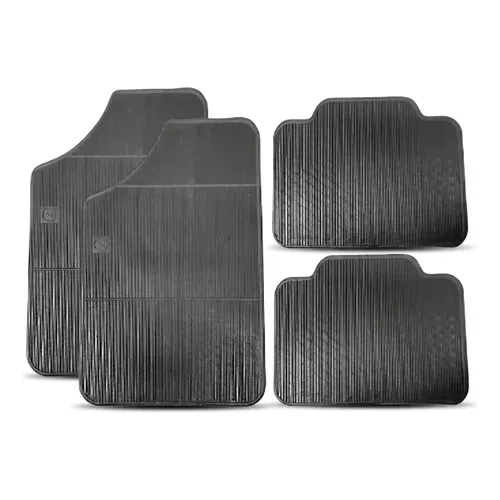 Tapete Automotivo Universal Impermeável Emborrachado Jogo com 4 Peças Ruchi