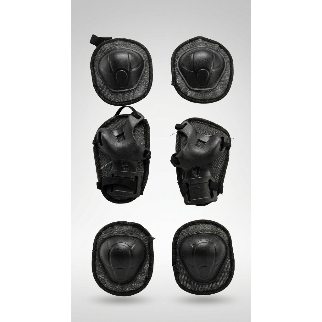 Kit Proteção Infantil Joelheira Cotoveleira Protetor Punho