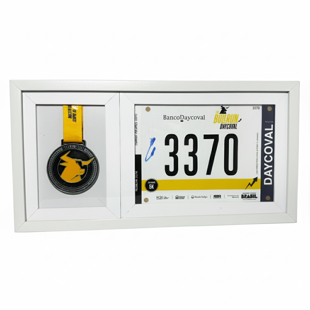 Porta medalha e número de peito — imagem 2 de 2