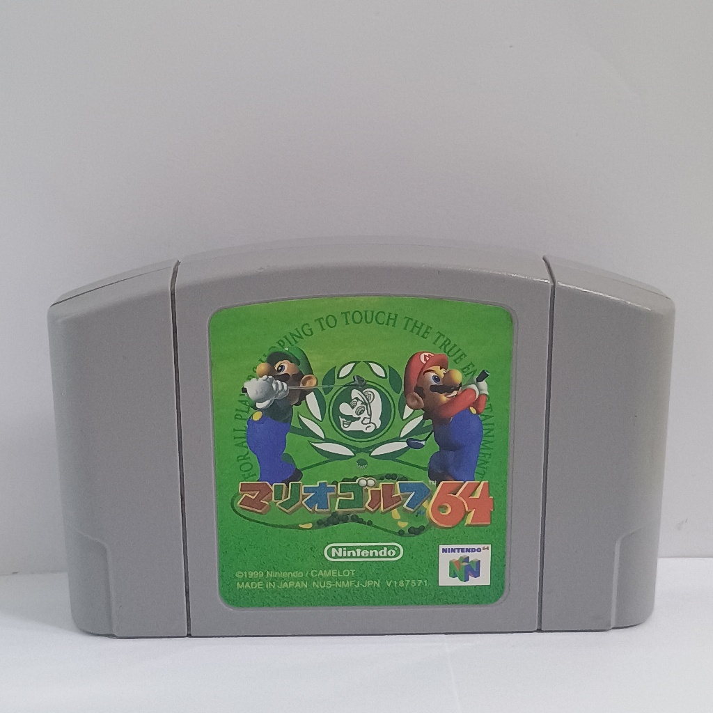 Mario golf 64- jogo original de nintendo 64 japonês