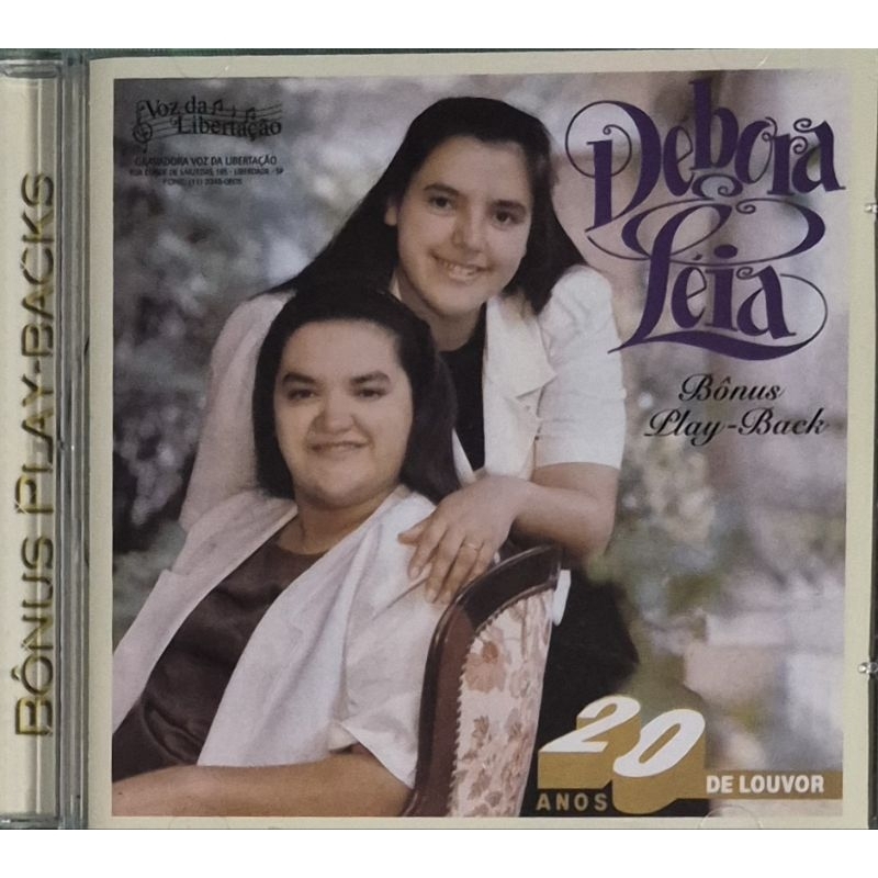 1906 - DÉBORA & LÉIA - 20 ANOS DE LOUVOR / CD LACRADO