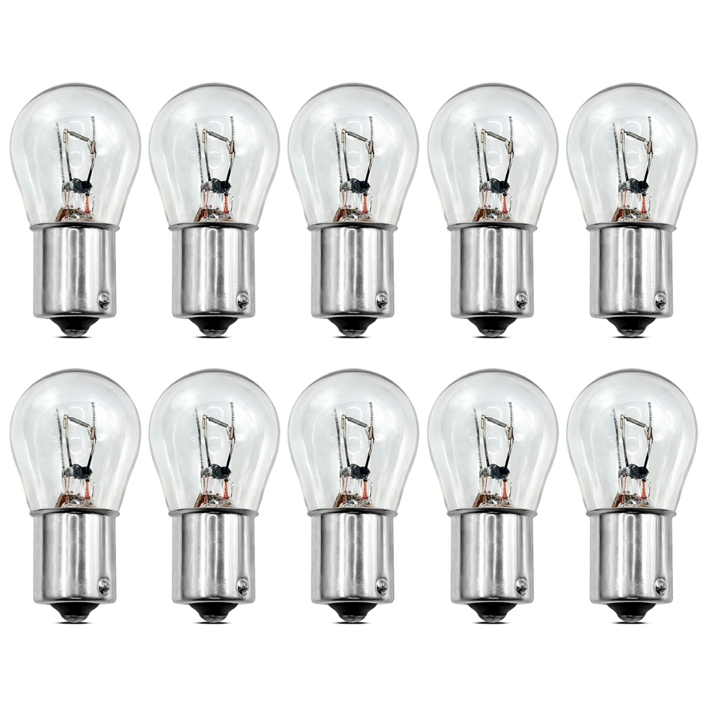 Lampada 24v Caminhão 1 Polo P21w Freio Posição Ré Lanterna Farol Auxiliar