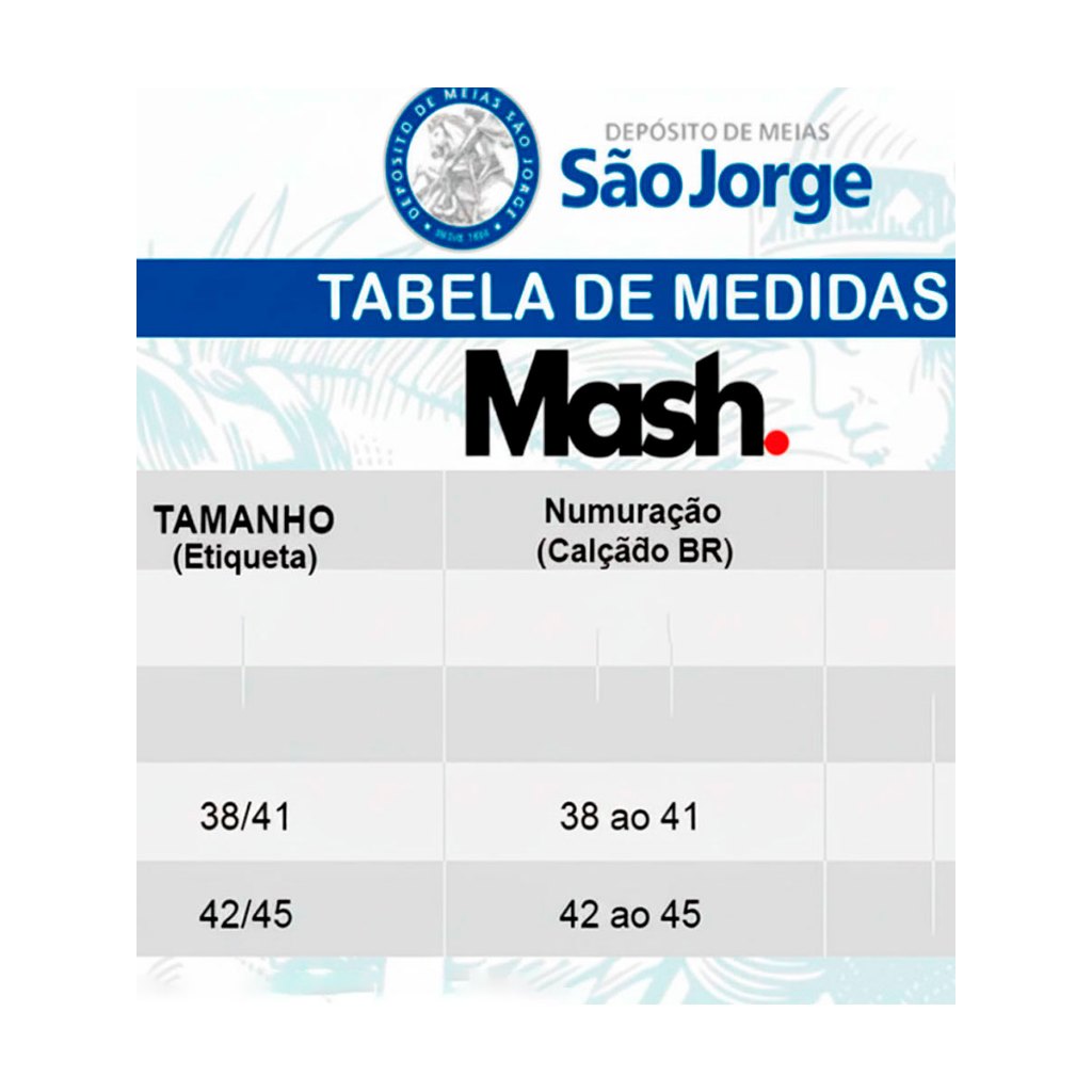 Meia Social Mash Cano Longo Algodão Ref 231.05