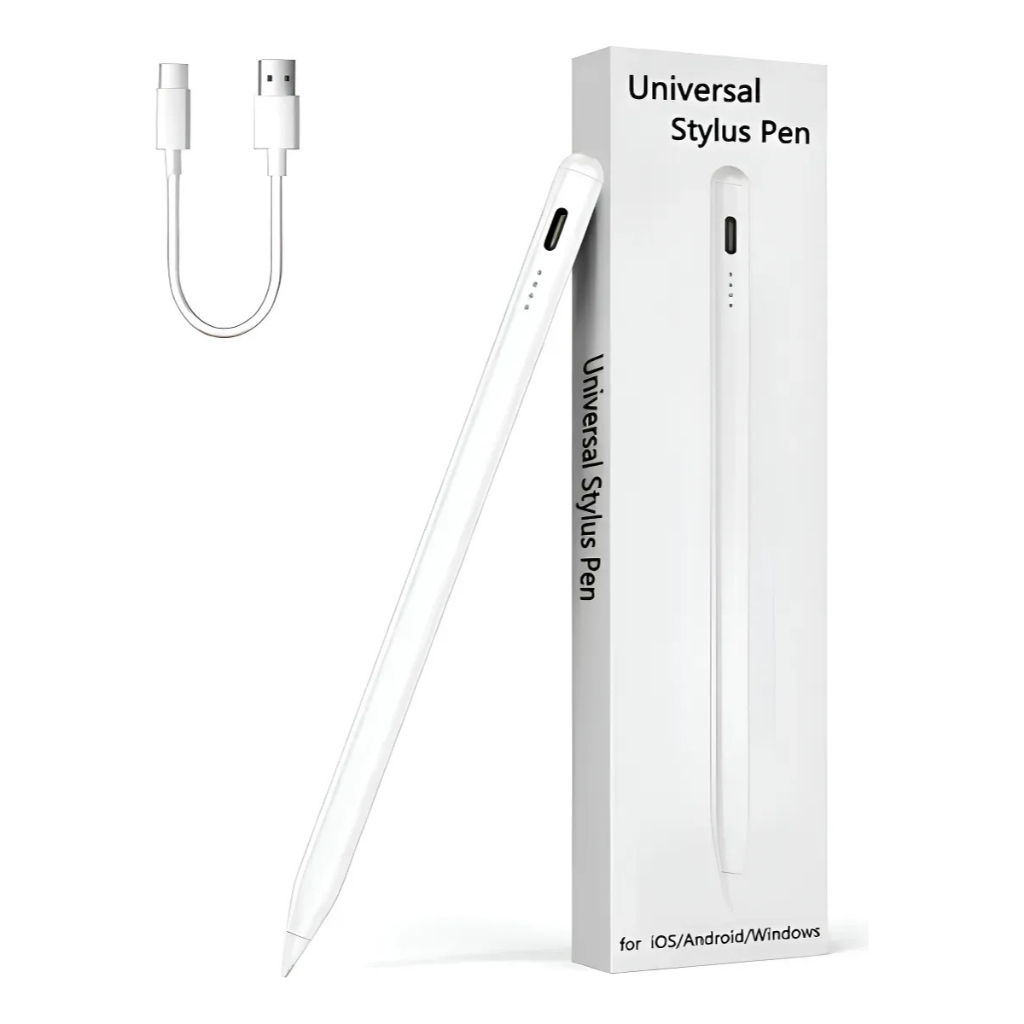 Caneta Touch Pen Universal para Tablet e Celular Compatível com iOS e Android - Alta Sensibilidade