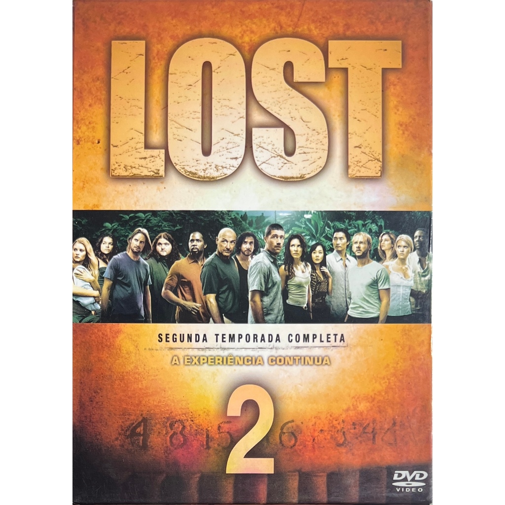 Lost - A Experiência Continua - Segunda Temporada - DVD Original