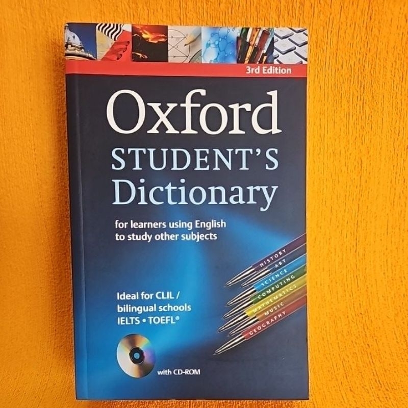 Livro: Oxford Student`s Dictionary  - 3ed - for Learners using English  to study others subjects