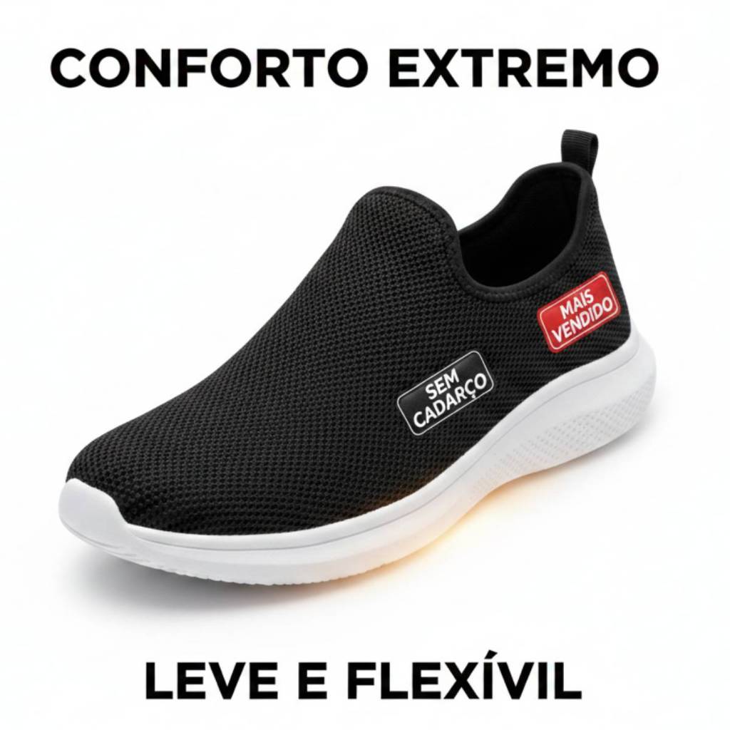 Tênis Meia Feminino Masculino Tênis Feminino Academia Caminhada Ortopédico Esportivo Casual Unissex