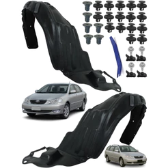 Parabarro para Toyota Corolla e Fielder 2003 2004 2005 2006 2007 Dianteiro Kit Completo Capa de Roda
