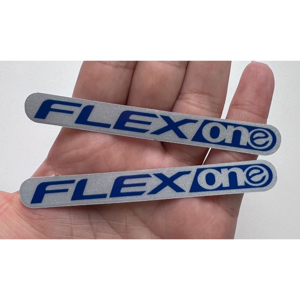 2 Unidades Par Adesivo Flex One Pra Moto Xre 300 Cb 300 Metalizado Titan Bros Civic City Fits Par Adesivo Flex