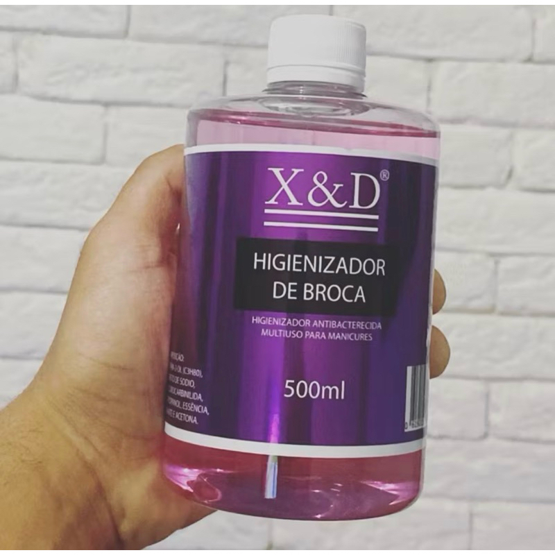 Higienizador de brocas 500ml uso profissional