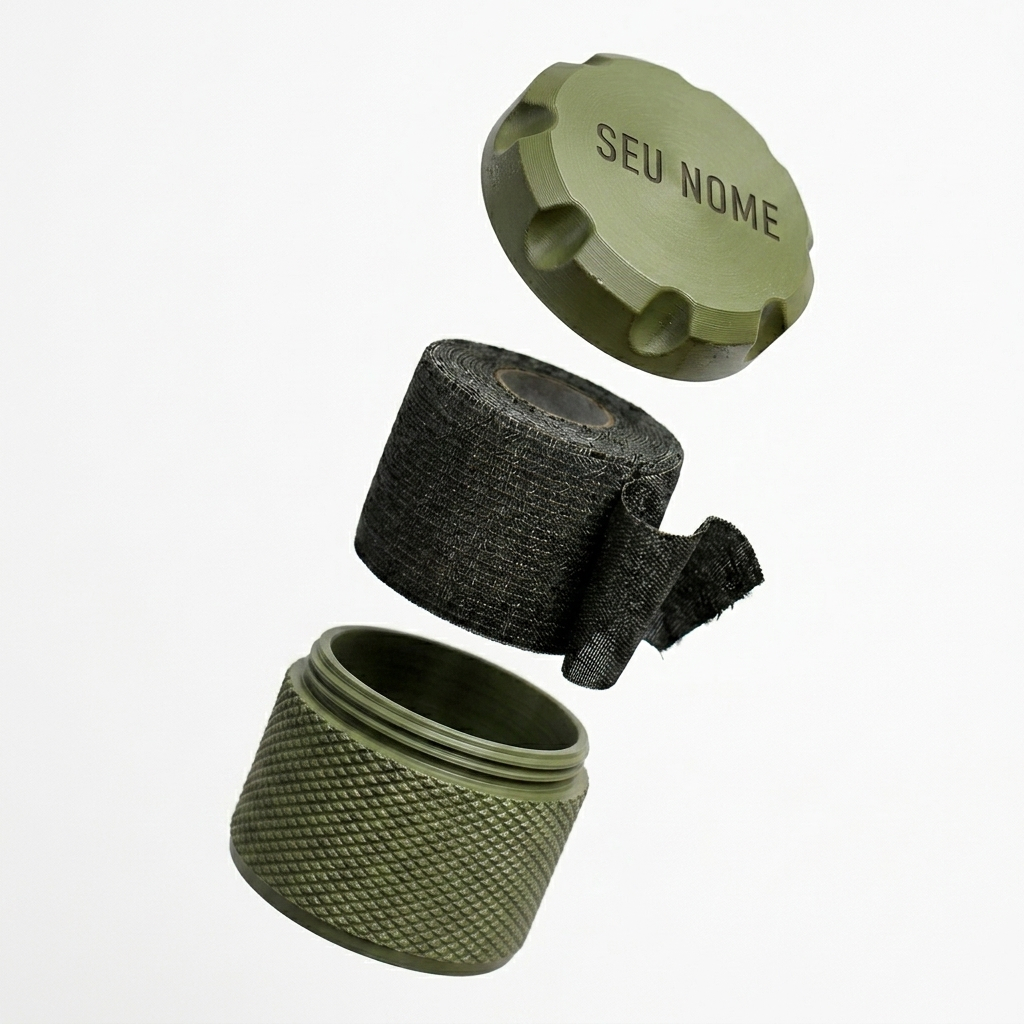 Case para Fita Hook Grip Crossfit, LPO e Escalada - PERSONALIZADA - Thumb Tape Case