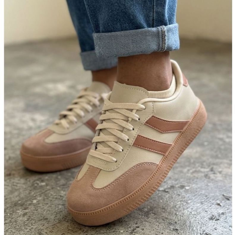 Tênis Feminino Casual Confortável  Lenna Calçados Solado Antiderrapante