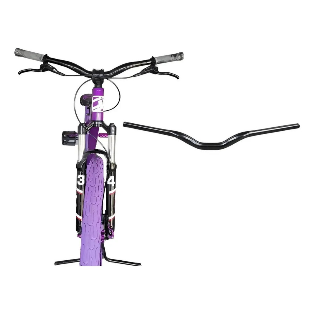 GUIDÃO VOADOR 31.8 680MM AÇO REFORÇADO WHEELING · foto 2