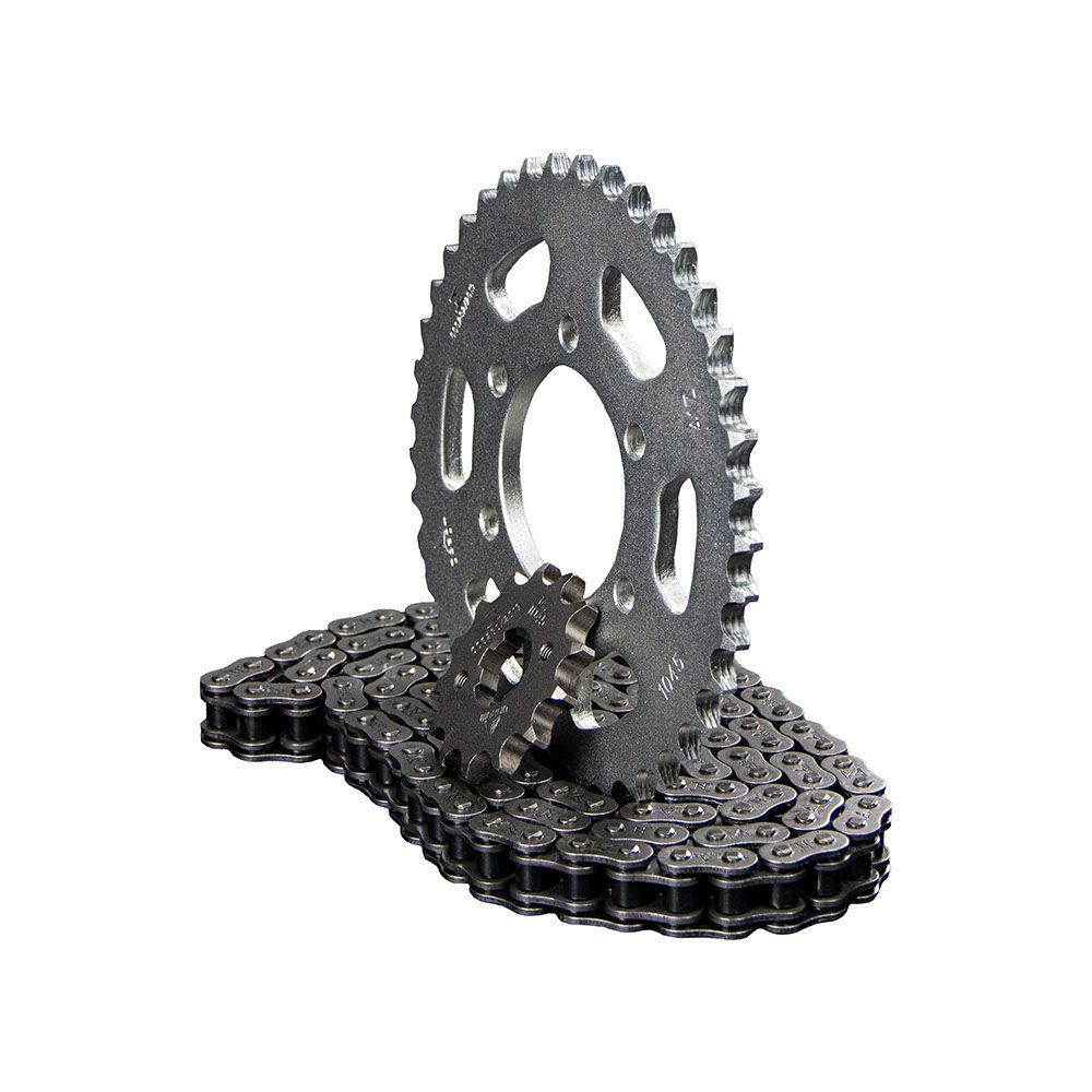 Kit Relação XTZ Crosser 150 2014 em Diante Darom Corrente Coroa Pinhão Alta Resistência