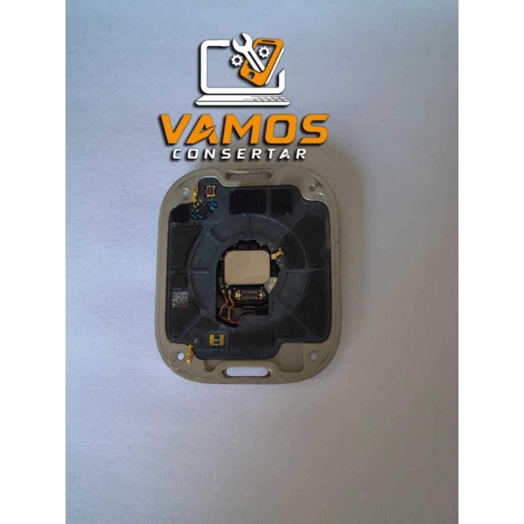 Tampa traseira de vidro com módulo de carregamento para Apple Watch Ultra 49 mm 