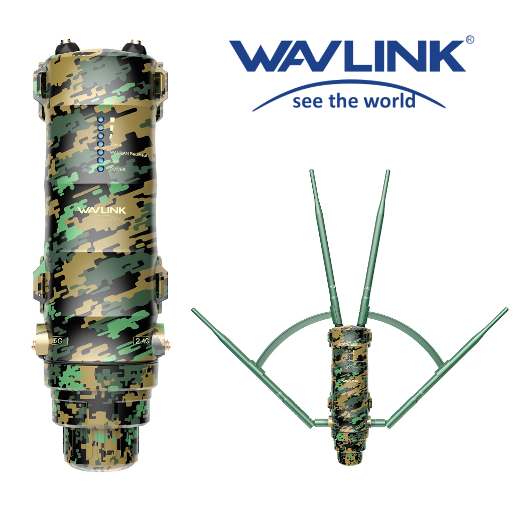 Roteador Acess Point Repetidor Wavlink Wn572hp3 Camuflado Ac1200 Mbps Longo Alcance Área Rural Compatível Starlink — R$ 1.061,25 em Shopee