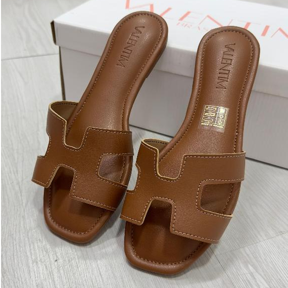 Chinelo Rasteirinha Social Sandália Feminina H Confortável Macia