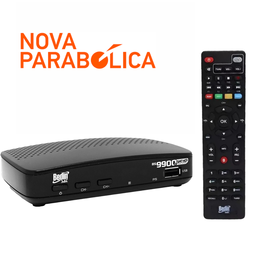 Nova Parabólica Receptor de antena parabólica digital bs 9900s para D2 e 43w