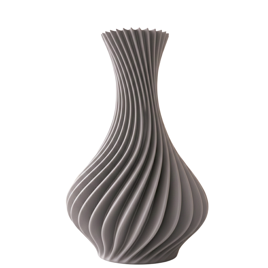 Vaso Decorativo Espiral 25cm Moderno Pla Design em Oferta na Shopee