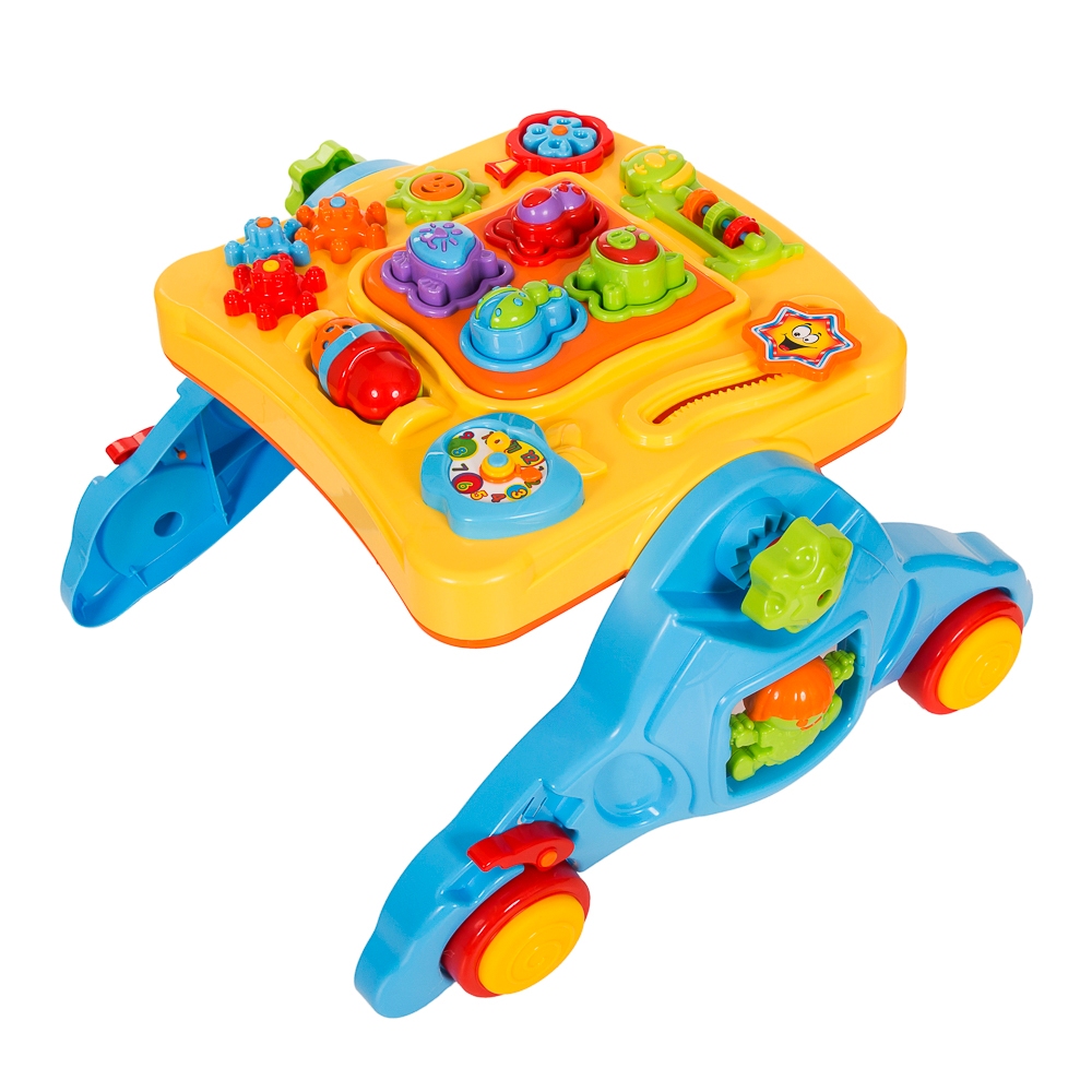Andador Infantil 4 Em 1 Maral Colorido com Mesa Didática Som e Acessórios — imagem 2 de 2