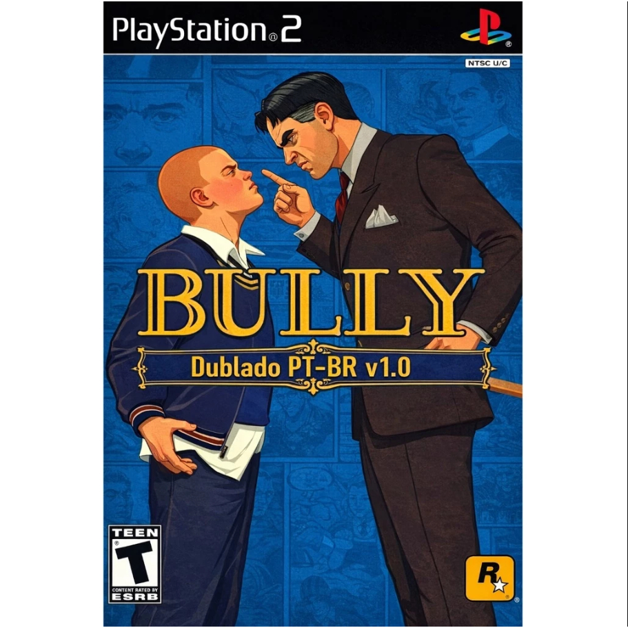 BULLY PS2 DUBLADO EM PORTUGUÊS | COMPLETO | ENVIO RÁPIDO | PS2 DESBLOQUEADO