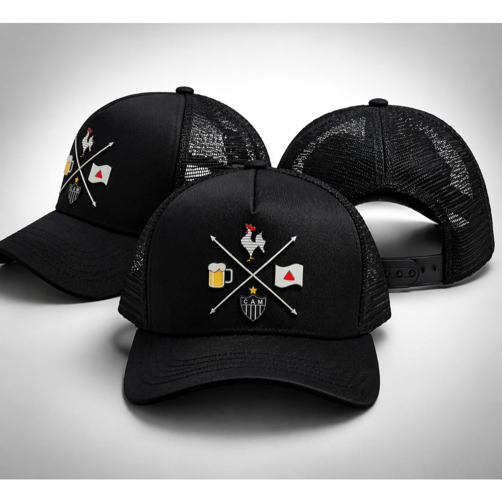 Boné Clube Atléticoo Mineiro Chapéu Galo Cerveja Futebol Mineiro Oficial Promoção Imperdível