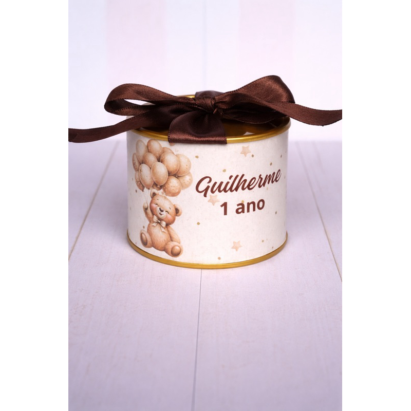 Tubolata Personalizada com Nome 5x6 Lembrancinha Infantil Luxo Kit Mini Tubolata Festa Maternidade Batizado