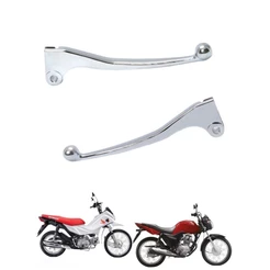Par Manete Titan Lona Cromado CG 125 150 KS Freio Tambor Alta Qualidade Encaixe Perfeito