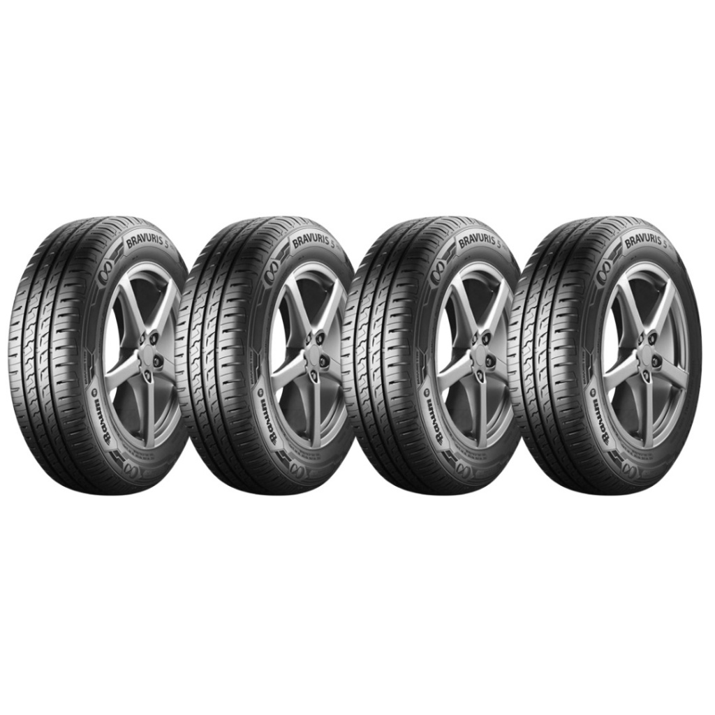 Kit 4 Pneus Aro 15 195/55R15 Continental Barum Bravuris 85V