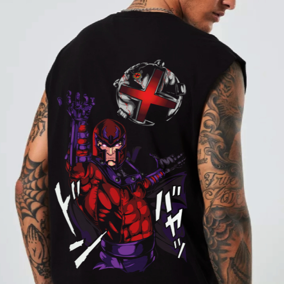 Regata Masculina Geek Streetwear Academia Casual Moda Urbana Confortável Fitness Treino