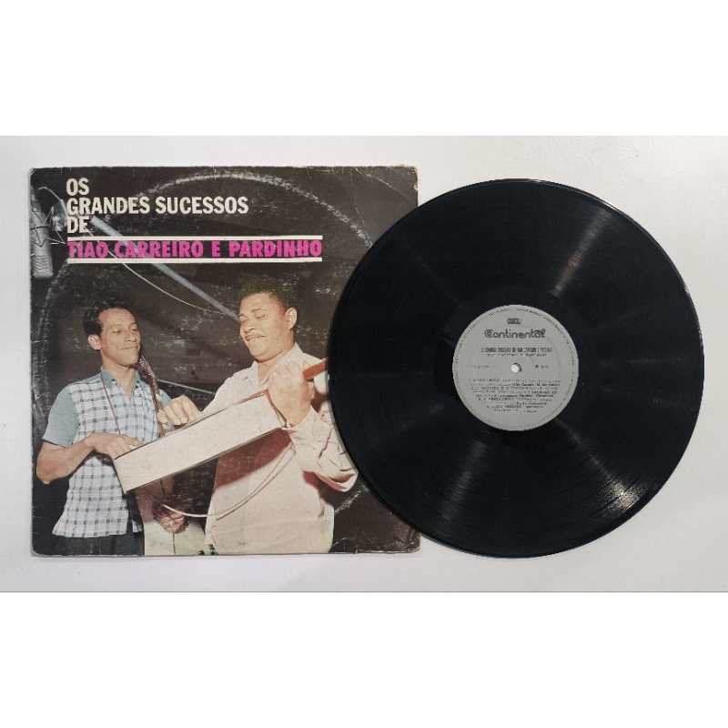Disco Vinil - Os Grandes Sucessos De Tião Carreiro e Pardinho