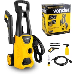Lavadora De Alta Pressão Vonder C/ Rodas 1.600 lbf/pol² 1400w Super Potente Forte Original Vonder