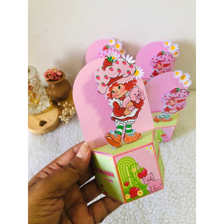 Personalizado Moranguinho / Lembrancinha Moranguinho/ Aniversário Moranguinho/ Caixa Moranguinho
