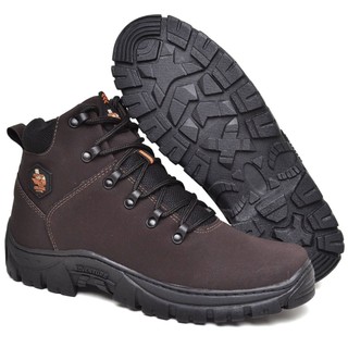 Bota Adventure Motociclista 2002 Masculina Casual Moderna Cano Curto