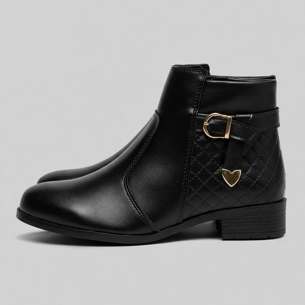 Bota Feminina Coturno Cano Curto Confortável Envio Imediato!!