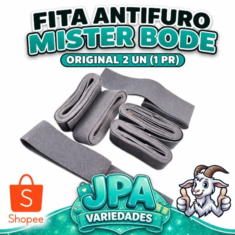 Fita Anti Furo MISTER BODE ORIGINAL 2 UNID (1 PAR) Para bikes Aro 16 a 29