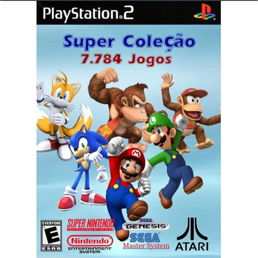 Coleção de Jogos ISO PS2 – 7.784 Títulos Clássicos Funcionamento GARANTIDO