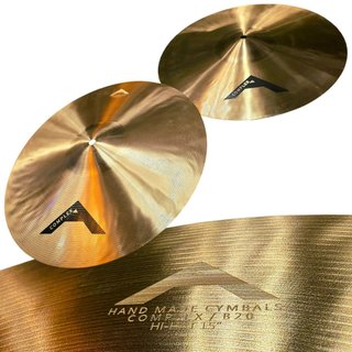 Hi Hat 15'' Avatar Complex B20 - Pratos Chimbal De 15 Polegadas.