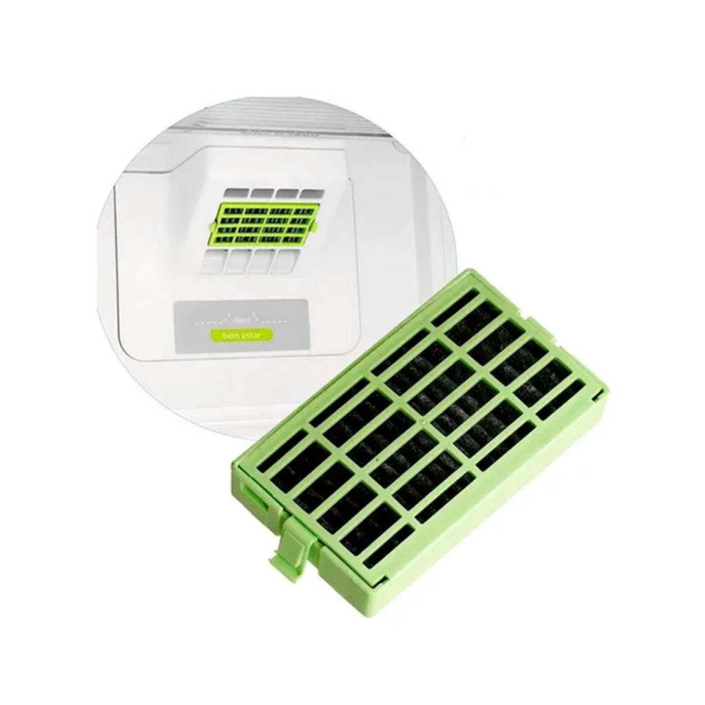 Filtro Original Antibactéria Antiodor Refrigerador Consul Bem Estar W10515645