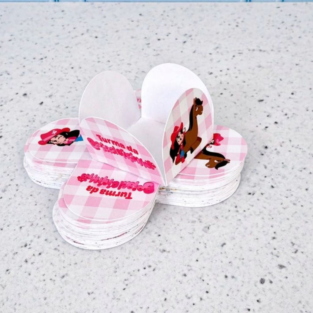 Forminha de Doces Turma da Boiadeirinha Personalizada no Tema /Lembrancinha de Festa /Aniversário
