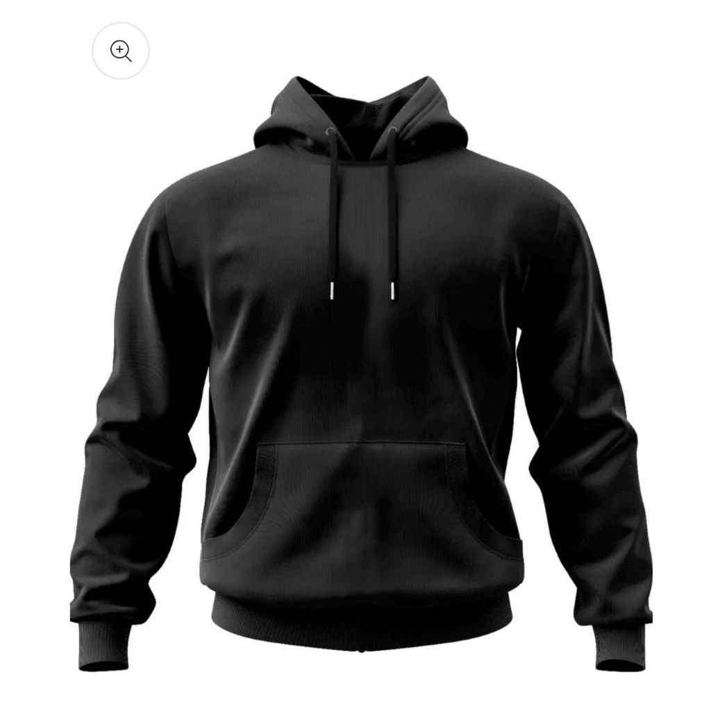 Moletom Canguru Algodão Unissex Liso Sem Estampa Com Bolso e Capuz Blusa Masculina e Feminina Japona