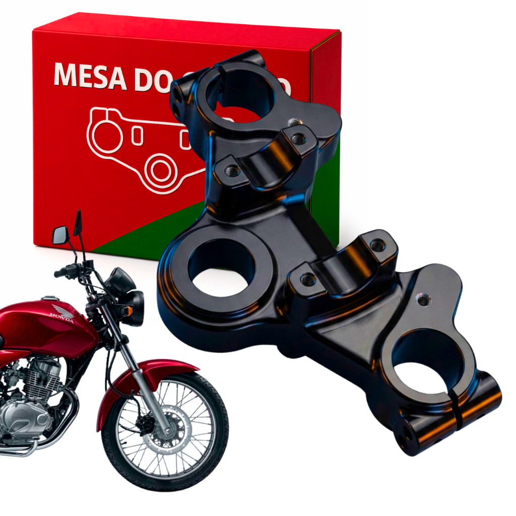 Mesa Superior Do Guidão Cg Titan 125 2000 Á 2008 / Fan 2005 Á 2008 - Wgk