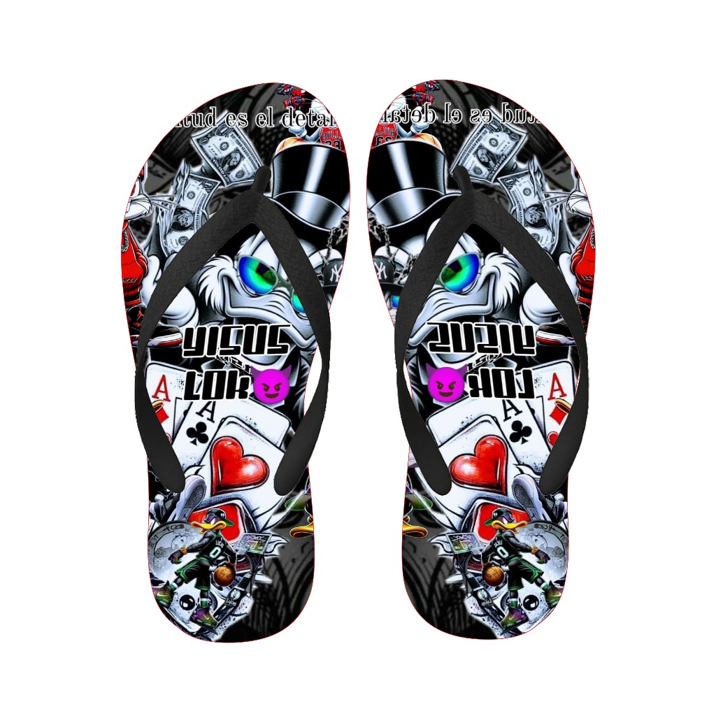 Chinelo personalizado Tio Patinhas — imagem 2 de 2