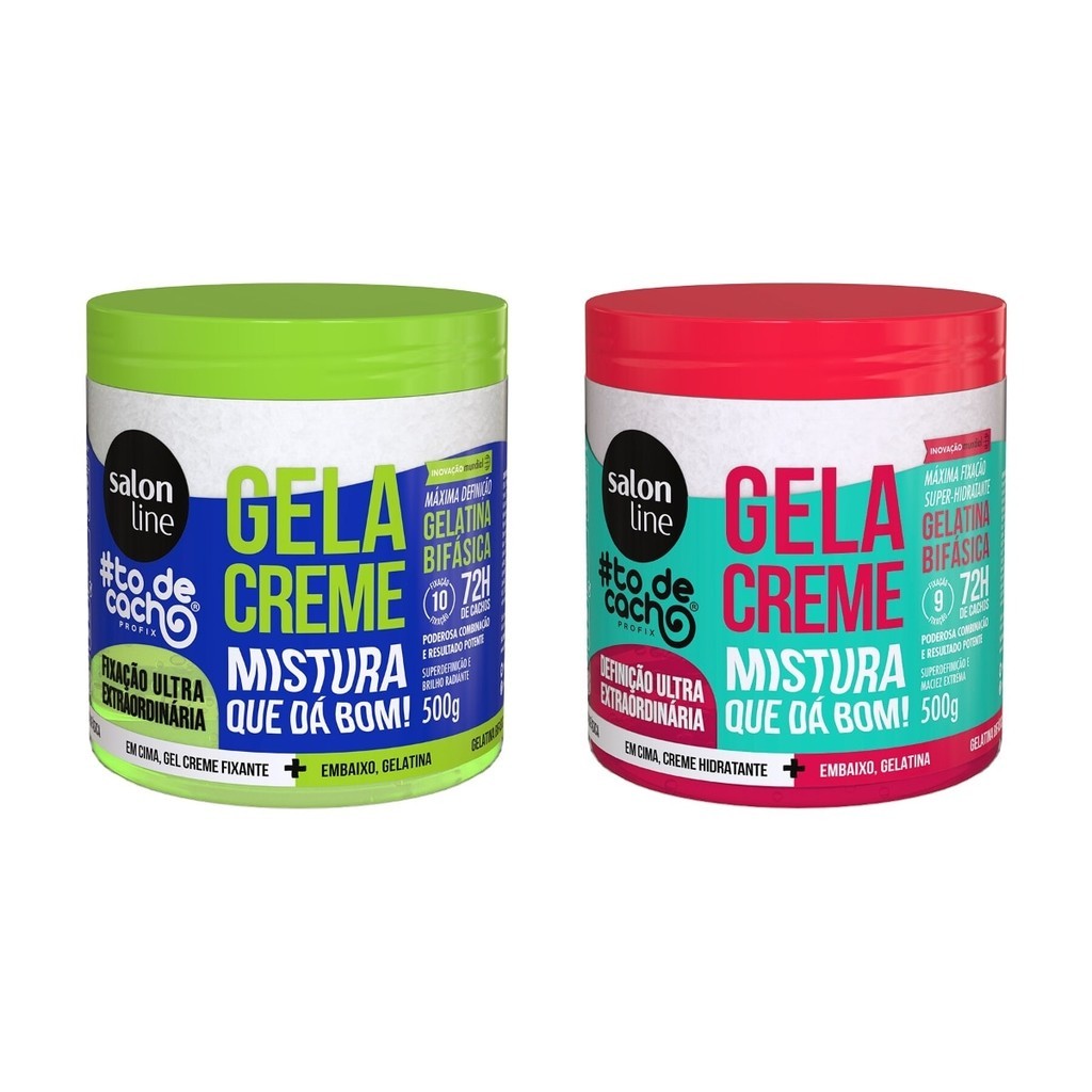 Kit Definição e Fixação Ultra Extraordinária com GelaCreme